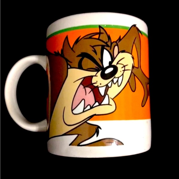 Vintage TAZ Coffee Cup Tasmanian Devil 1998 Looney Tunes Mug - Picture 1 of 5